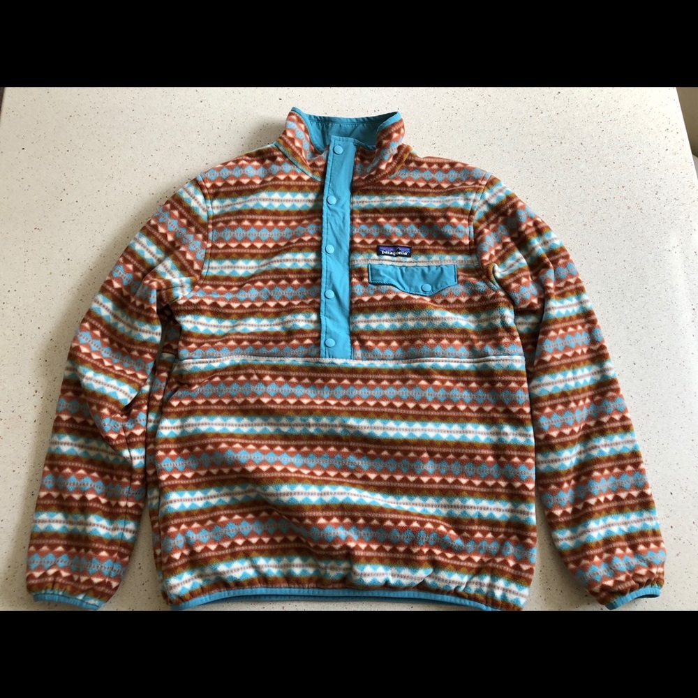 Patagonia Reversible Snap T Glissade Pullover